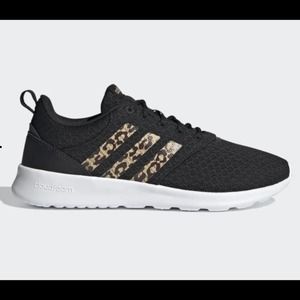Adidas Animal Print- Leopard running, Athletic 6.5 Shoes Black & Brown C…